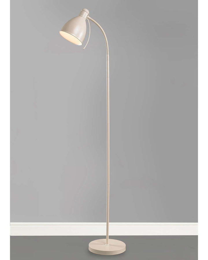Sven Adjustable Floor Lamp Cream - Ideal