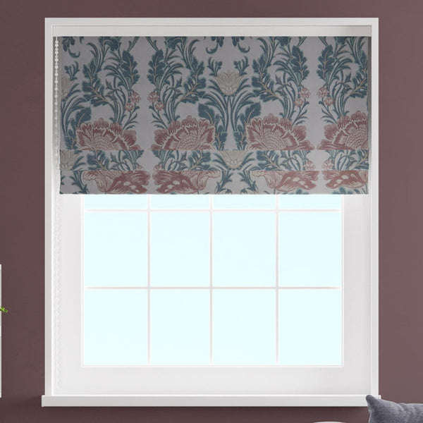 Acantha Rosemist Made To Measure Roman Blind Blinds iLiv   