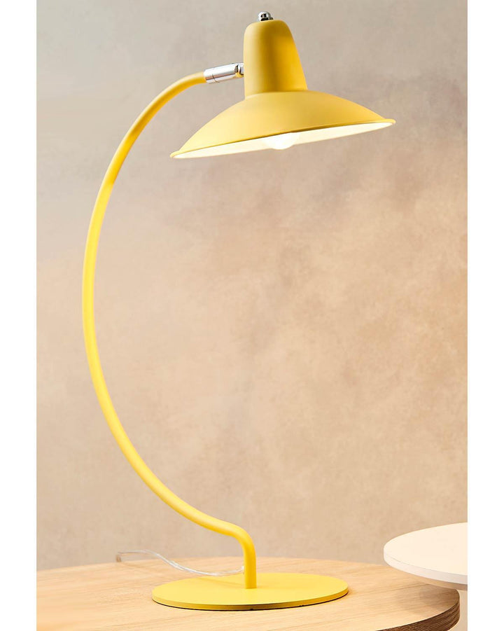 Yellow Charlie Desk Lamp - Ideal