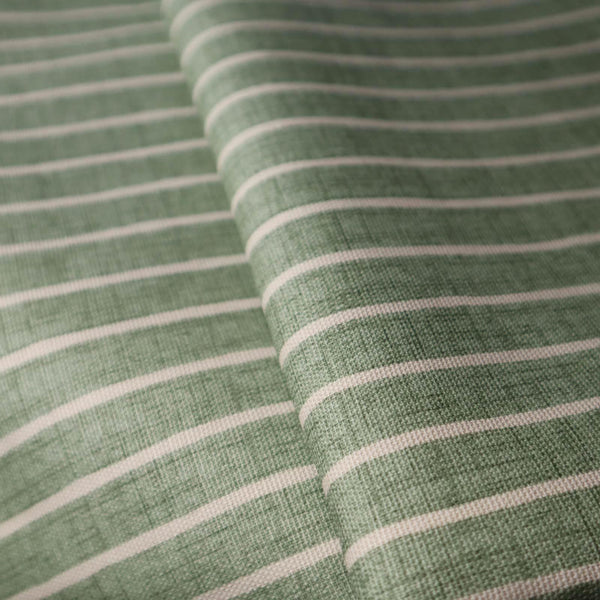 Pencil Stripe Lichen Made To Measure Roman Blind -  - Ideal Textiles