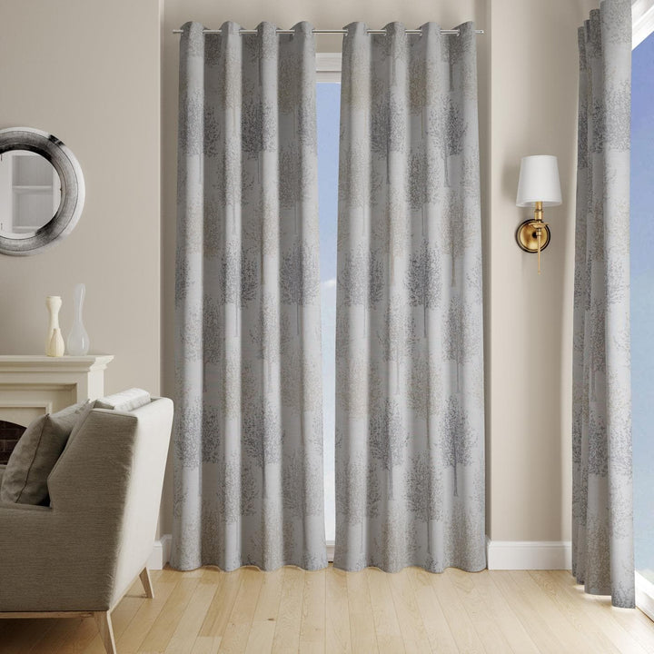 Kea Dove Made To Measure Curtains -  - Ideal Textiles