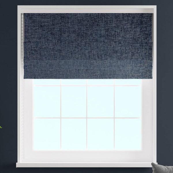 Arla Sapphire Made To Measure Roman Blind -  - Ideal Textiles