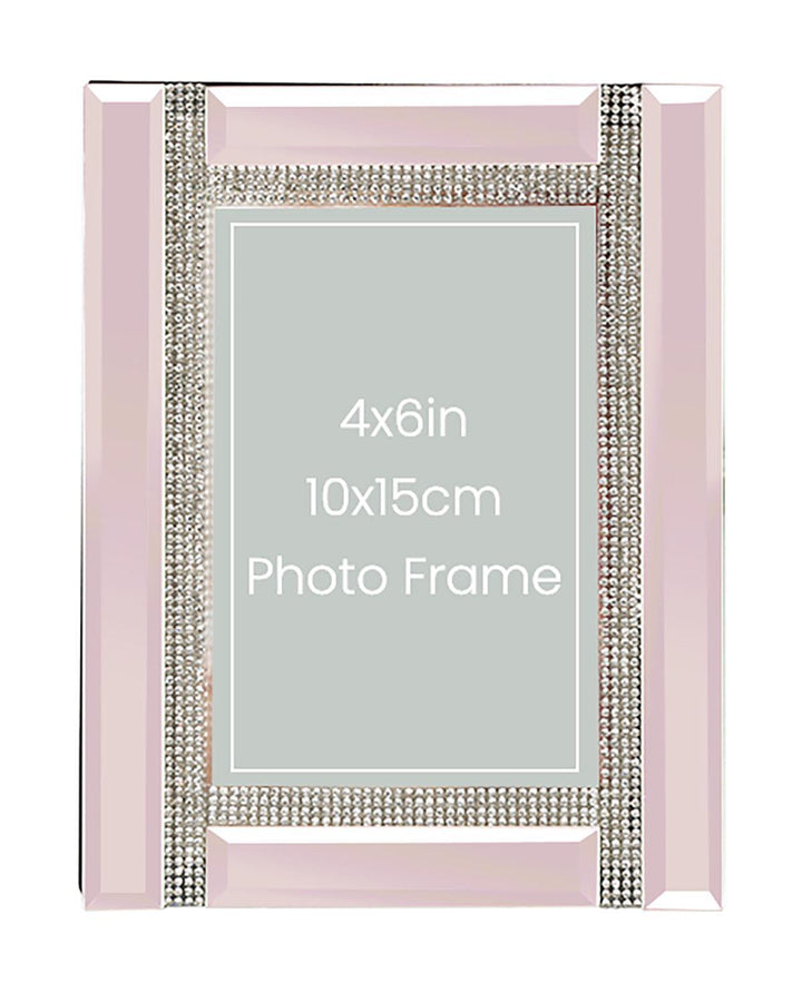 Ariana Pink Lustre Photo Frame 4" x 6" - Ideal