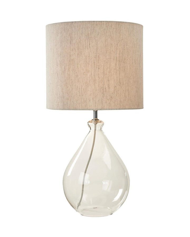 Clear Nelis Glass Table Lamp - Ideal