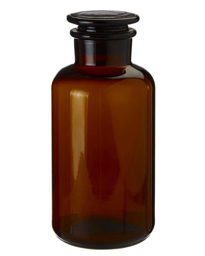 Apothecary Amber Glass Bottles - Ideal