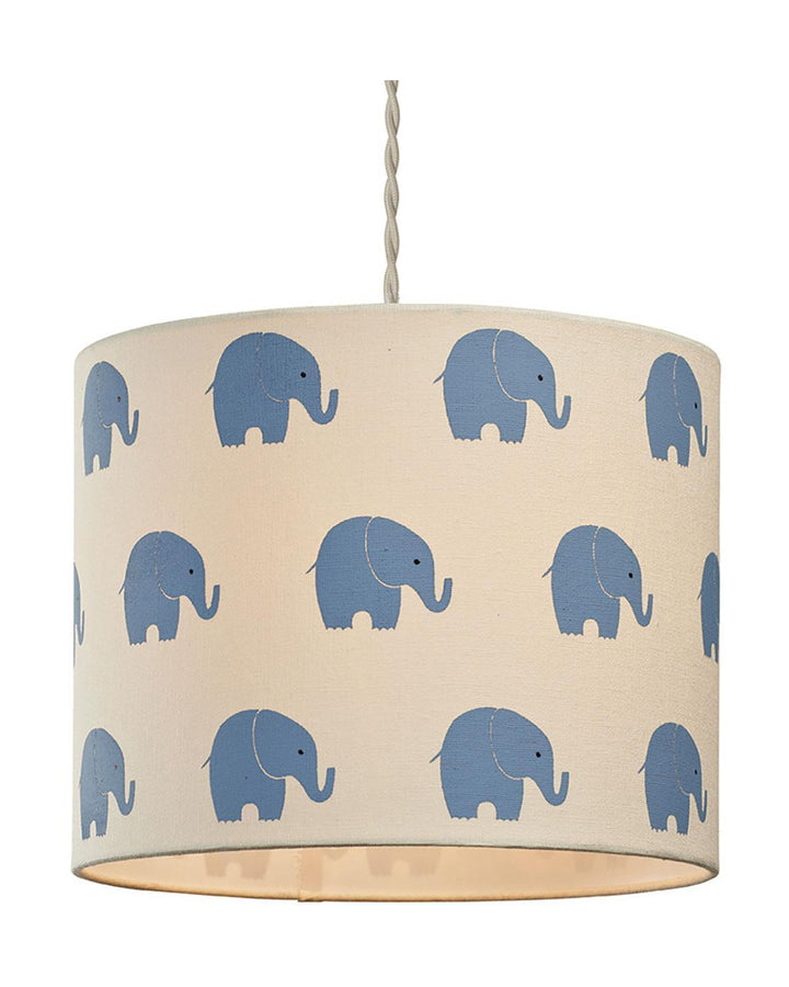 Painted Steel Elephant Pendant Light Shade - Ideal