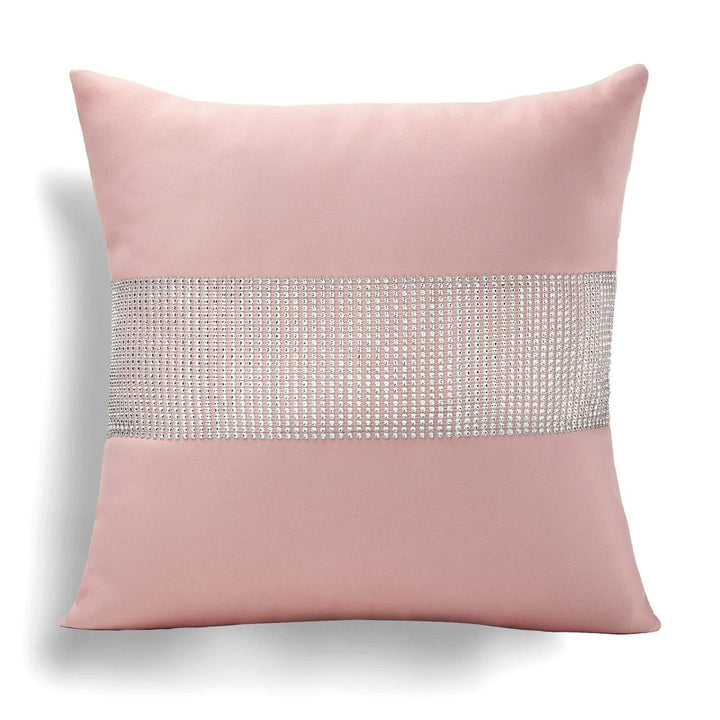 Palace Diamante Blush Pink Cushion Cover 18'' x 18'' -  - Ideal Textiles