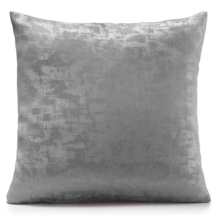 Keswick Jacquard Pewter Cushion Cover 18" x 18" -  - Ideal Textiles