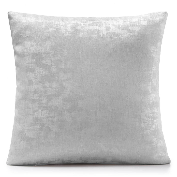 Keswick Jacquard Silver Cushion Cover 18" x 18" -  - Ideal Textiles