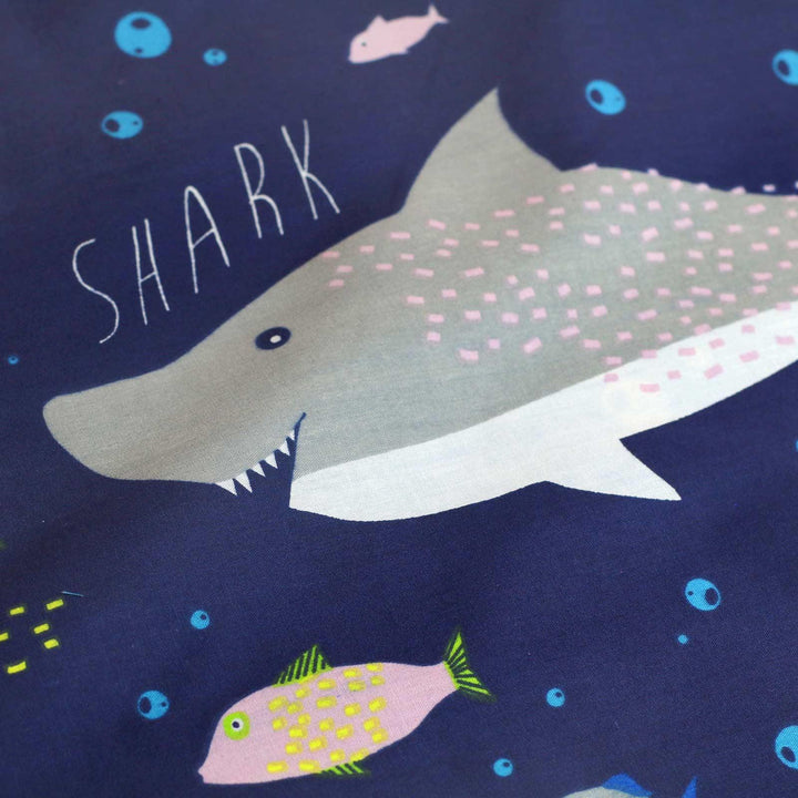 Sea Life Glow in the Dark Blue Kids Duvet Cover Set -  - Ideal Textiles
