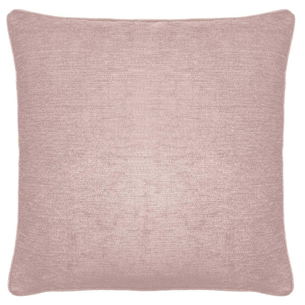 Savoy Chenille Blush Cushion Covers 17" x 17" -  - Ideal Textiles