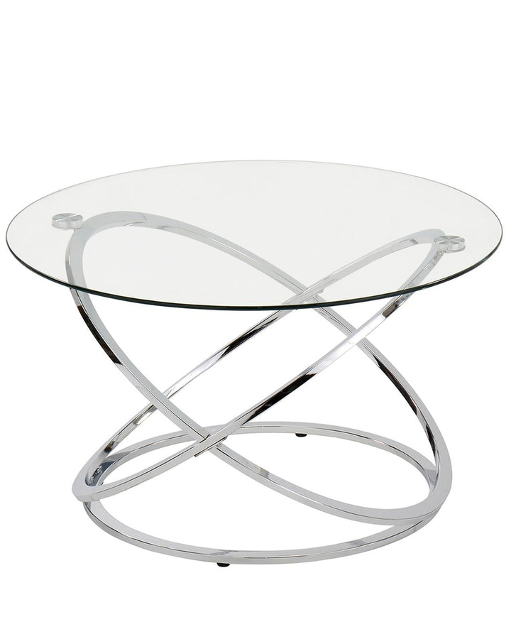 Facet Chrome Coffee Table - Ideal