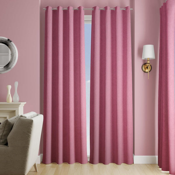 Ilaria Raspberry Made To Measure Curtains -  - Ideal Textiles