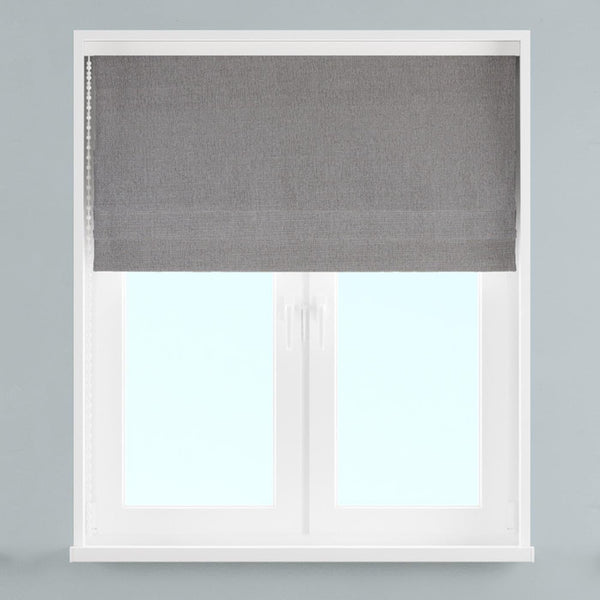 Andros Natural Made To Measure Roman Blind -  - Ideal Textiles