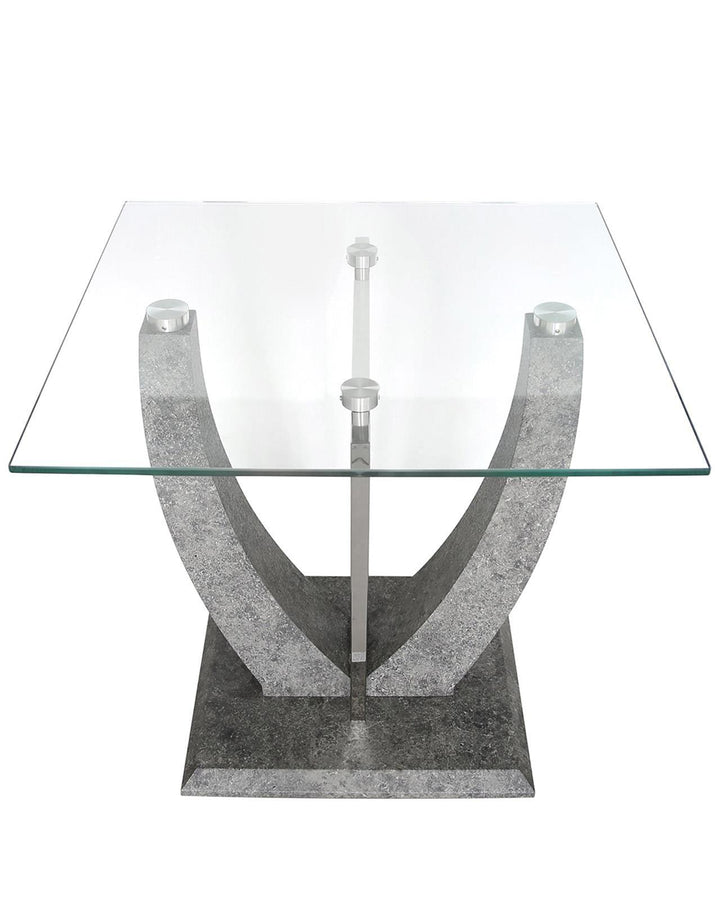 Flint Cement Effect Side Table - Ideal