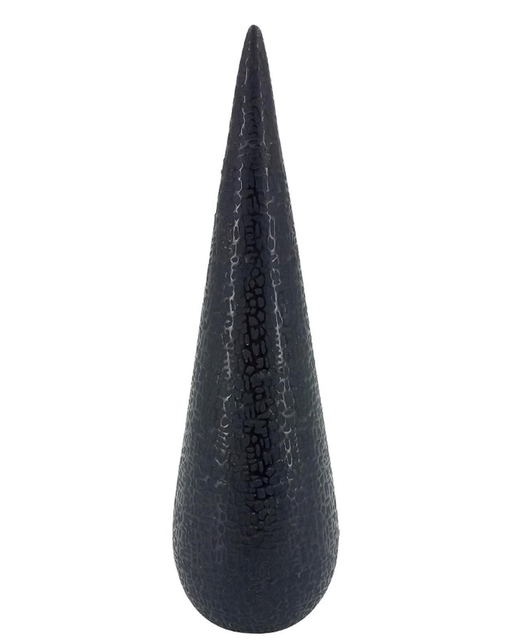 Gaia Black Cone Sculpture - Ideal