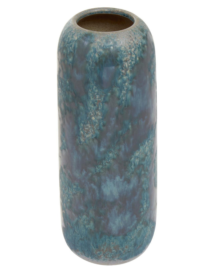 Seda Green Reactive Glaze Vase - Ideal