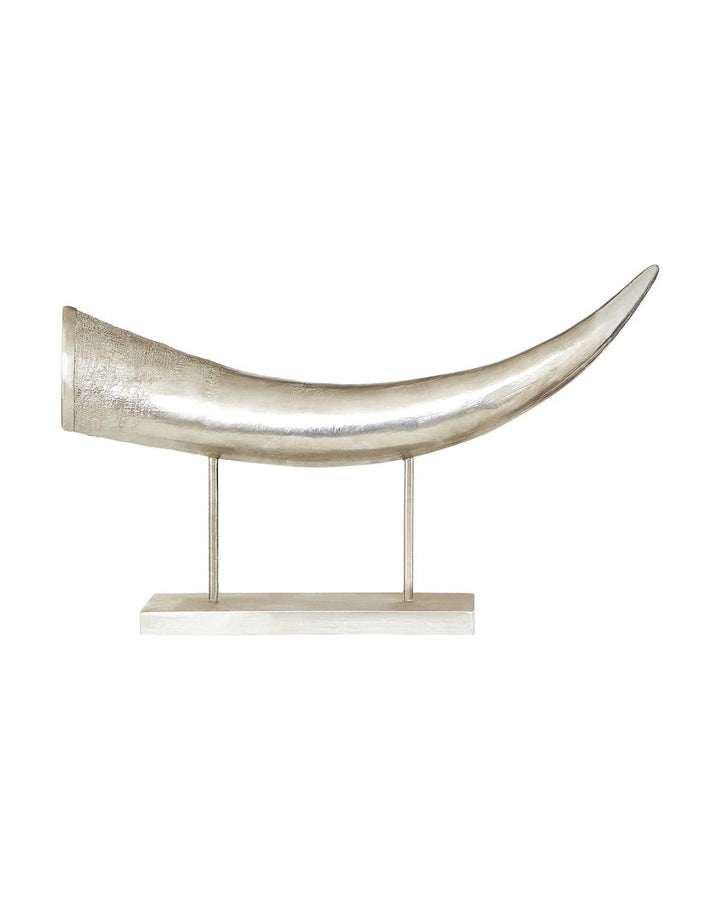 Busby Silver Horn Ornament - Ideal