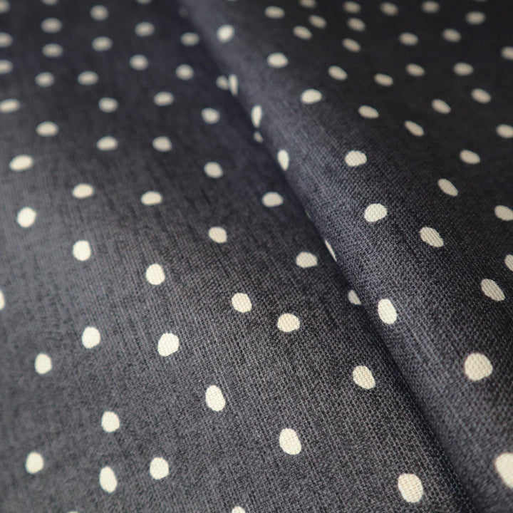 Spotty Ebony Made To Measure Roman Blind -  - Ideal Textiles