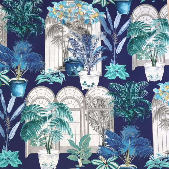 FABRIC SAMPLE - Victorian Glasshouse Moonlight -  - Ideal Textiles