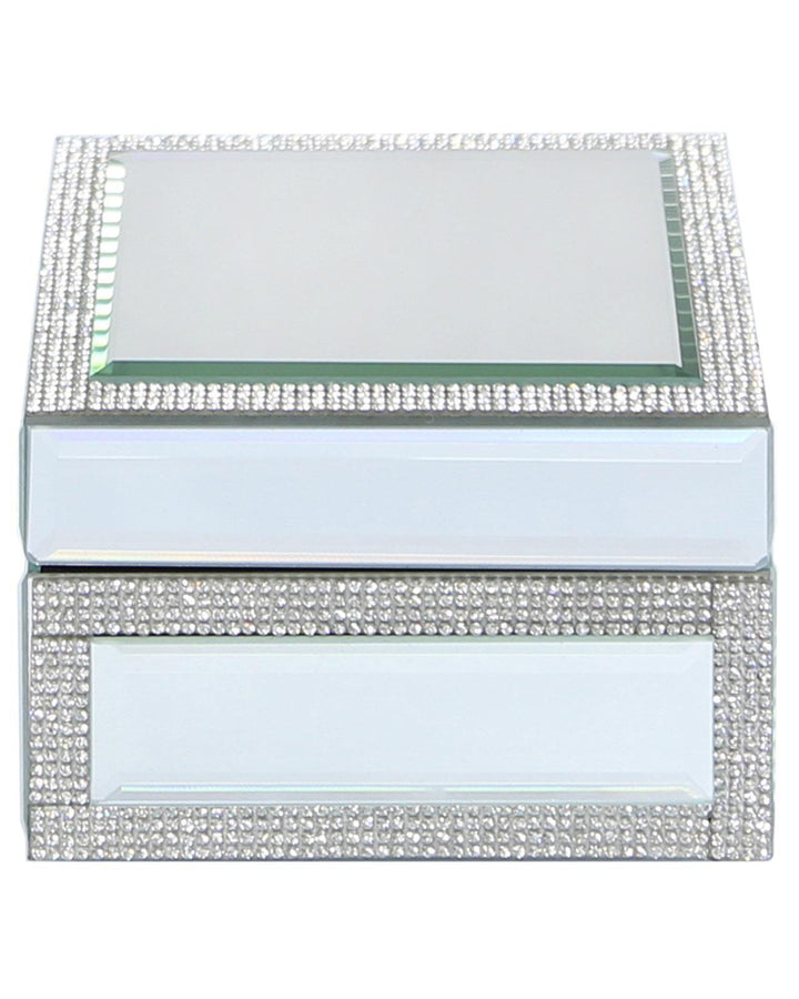 Mirror Diamante Trinket Box - Ideal