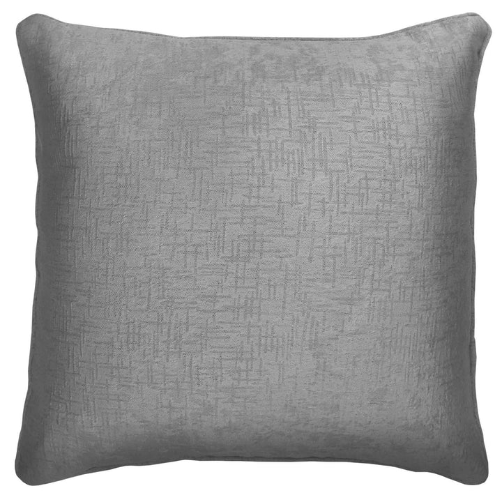Vogue Textured Grey Cushion Covers 17'' x 17'' -  - Ideal Textiles