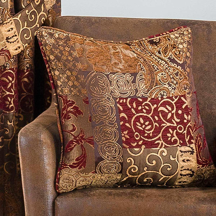 Casablanca Terracotta Cushion Covers 18'' x 18'' -  - Ideal Textiles