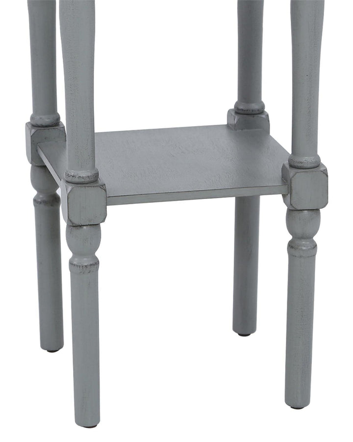 Braemar Grey Wood End Table - Ideal