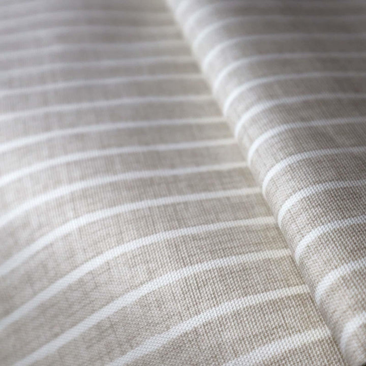 Pencil Stripe Pebble Made To Measure Curtains -  - Ideal Textiles