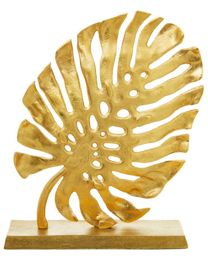 Gold Monstera Leaf Ornament - Ideal