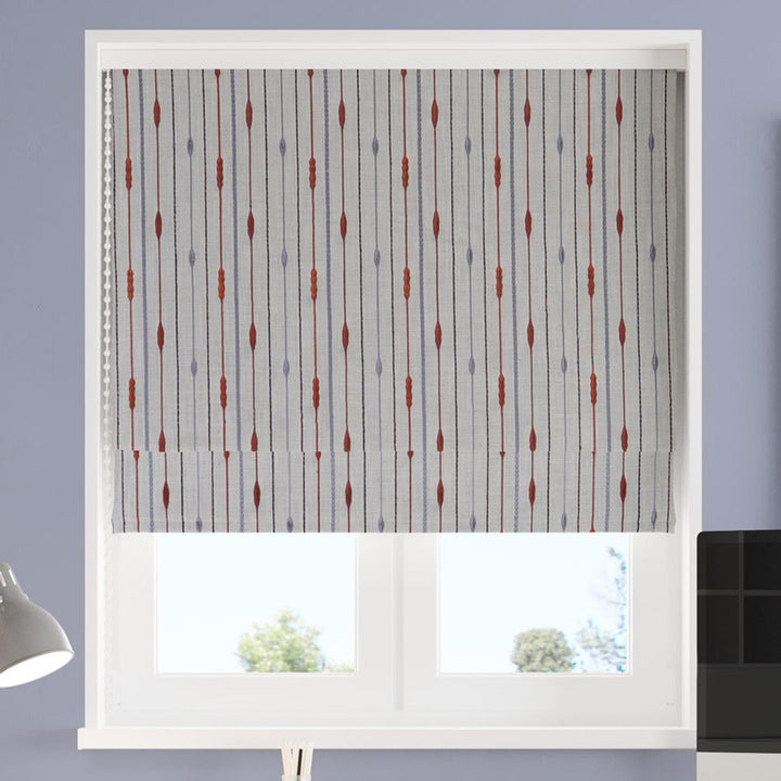Nomad Salsa Made To Measure Roman Blind -  - Ideal Textiles