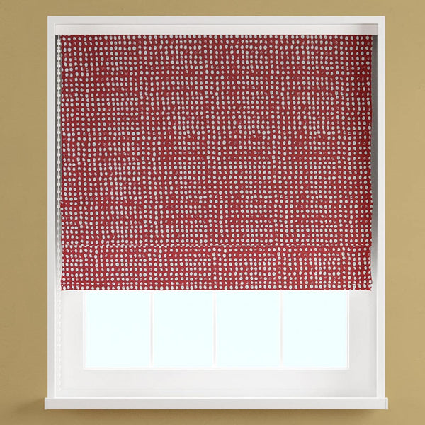 Dot Dot Scarlet Made To Measure Roman Blind -  - Ideal Textiles
