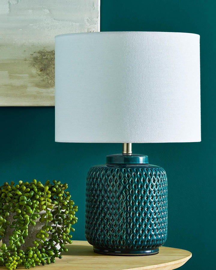 Teal Vision Table Lamp - Ideal