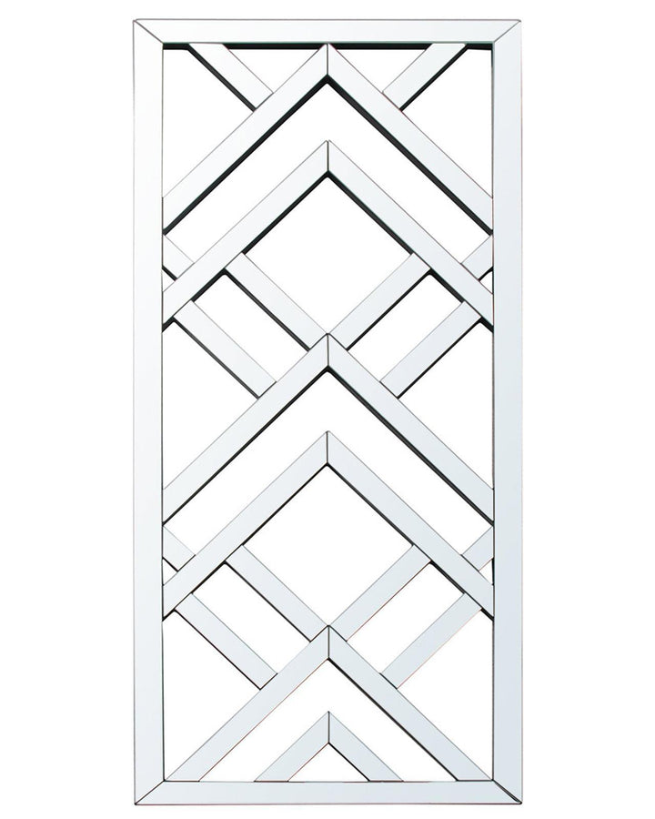 Linear Geo Mirrored Wall Art - Ideal