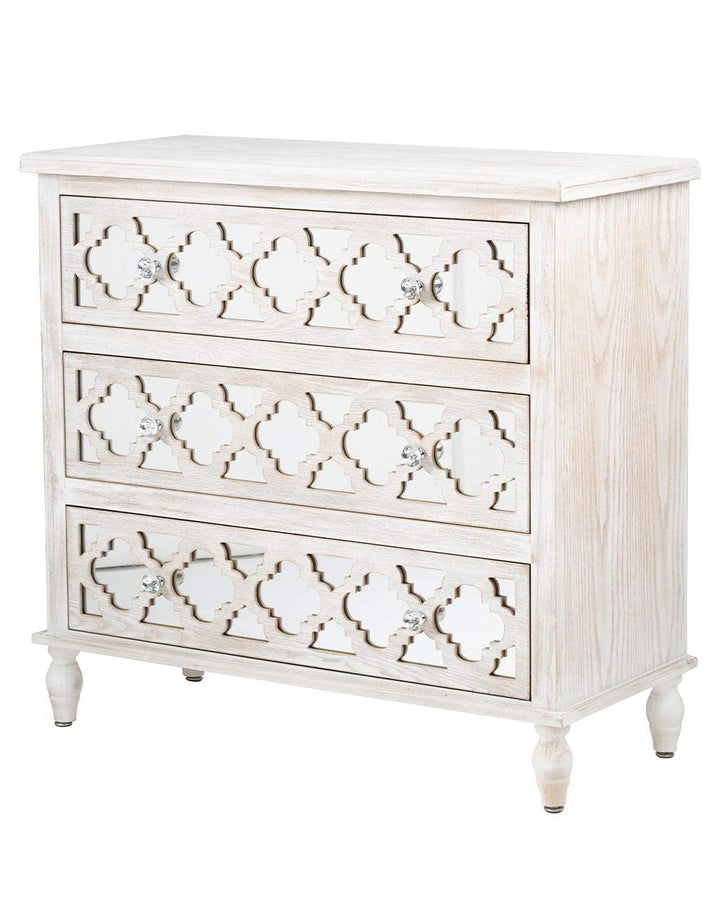 Maine Washed Wood Chest of Drawers - Ideal