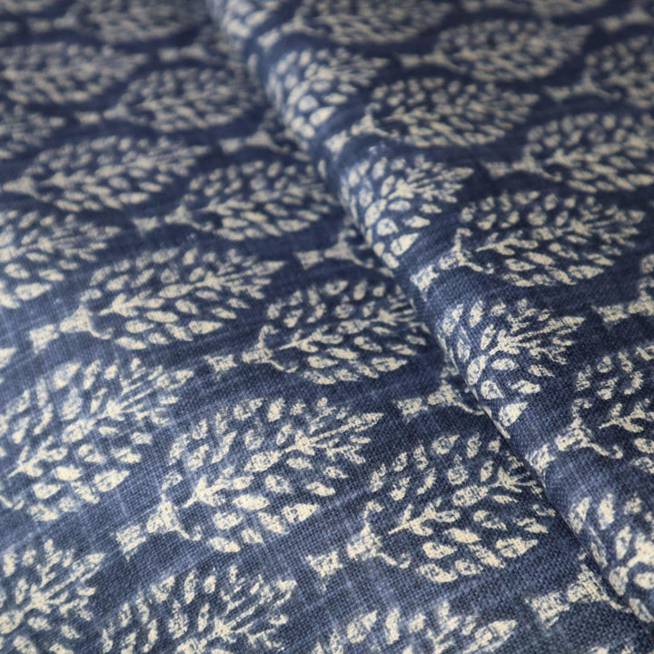 FABRIC SAMPLE - Kemble Sapphire -  - Ideal Textiles