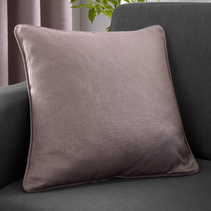 Strata Textured Blush Cushion Cover 17'' x 17'' -  - Ideal Textiles