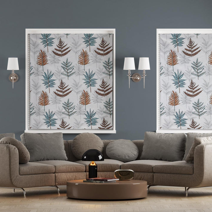 Seychelles Lagoon Made To Measure Roman Blind -  - Ideal Textiles