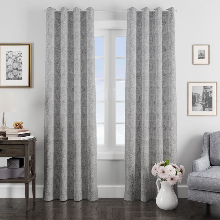 Lynwood Mineral Made To Measure Curtains -  - Ideal Textiles