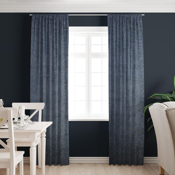 Arla Sapphire Made To Measure Curtains -  - Ideal Textiles