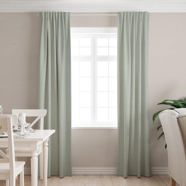Dharana Fennel Made To Measure Curtains -  - Ideal Textiles