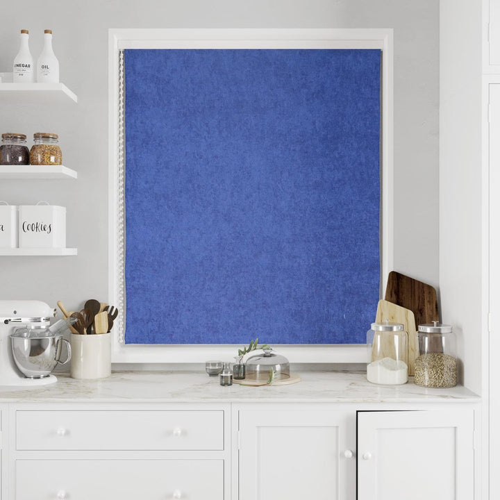 Savoy Ink Made To Measure Roman Blind -  - Ideal Textiles
