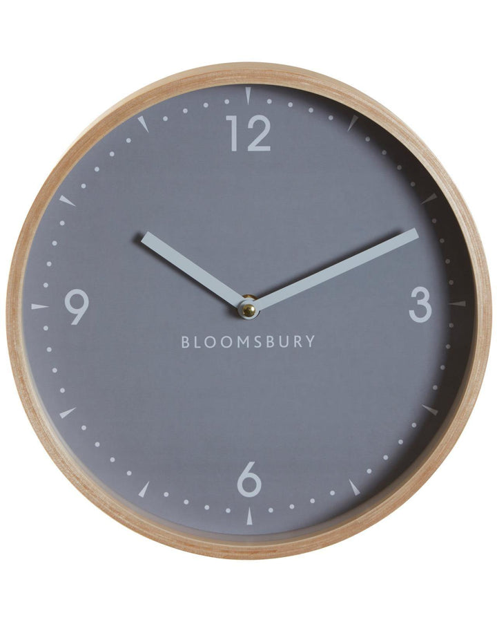 Portobello Grey Wall Clock - Ideal