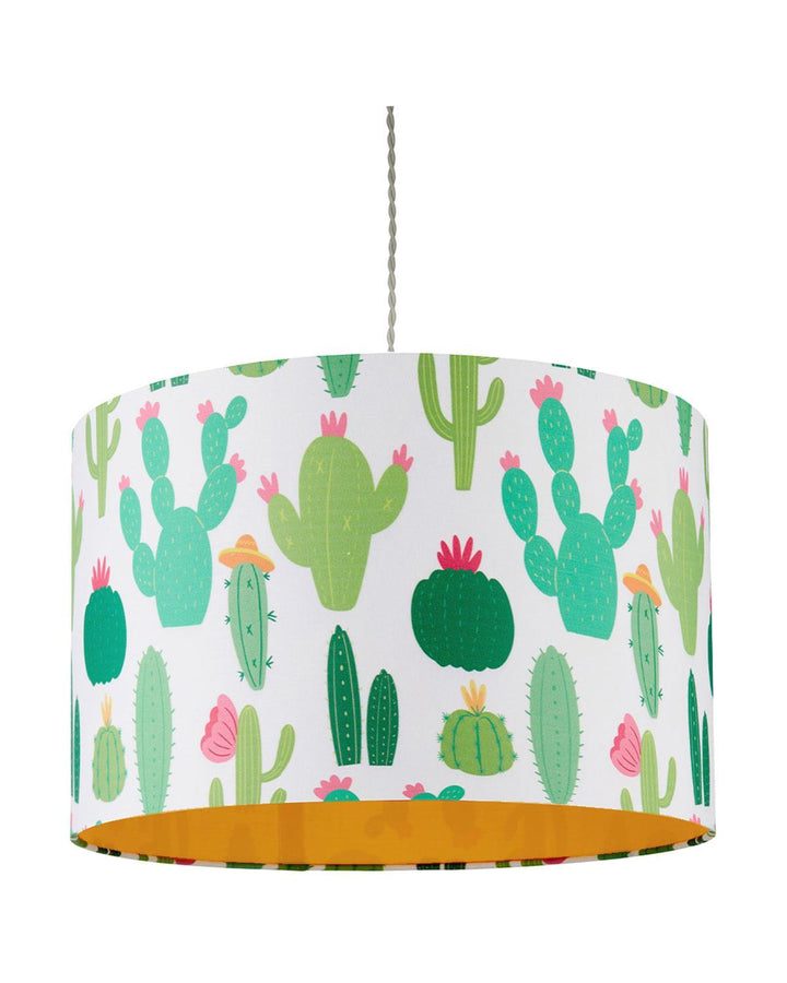 Cheeky Cactus 40cm Pendant Lampshade - Ideal