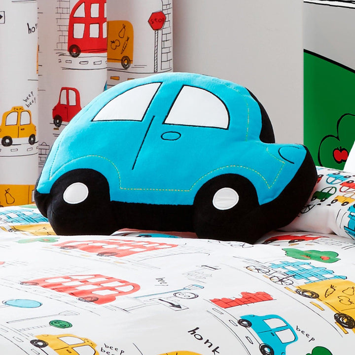 Transport Double Sided Car Shaped Cushion -  - Ideal Textiles