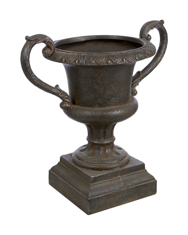 Textured Fibreglass Antique Style Decorative Urn - Ideal