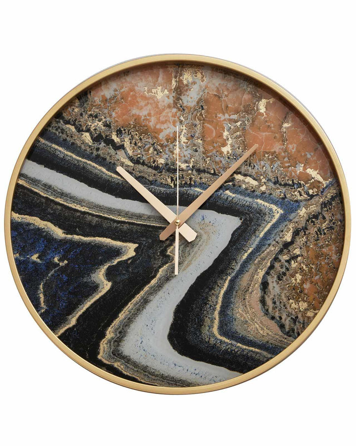 Astrid Abstract Round Wall Clock - Ideal