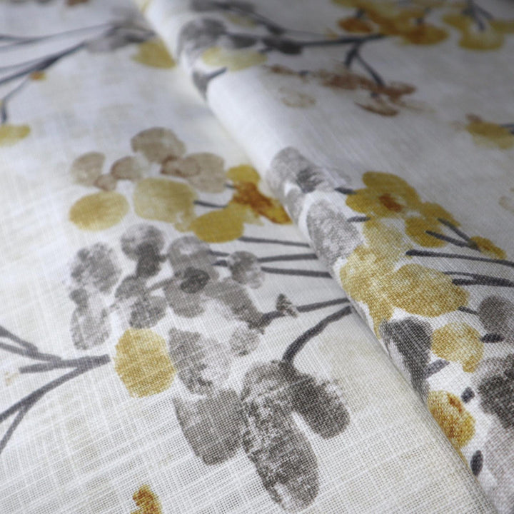 Amelia Ochre Made To Measure Roman Blind -  - Ideal Textiles