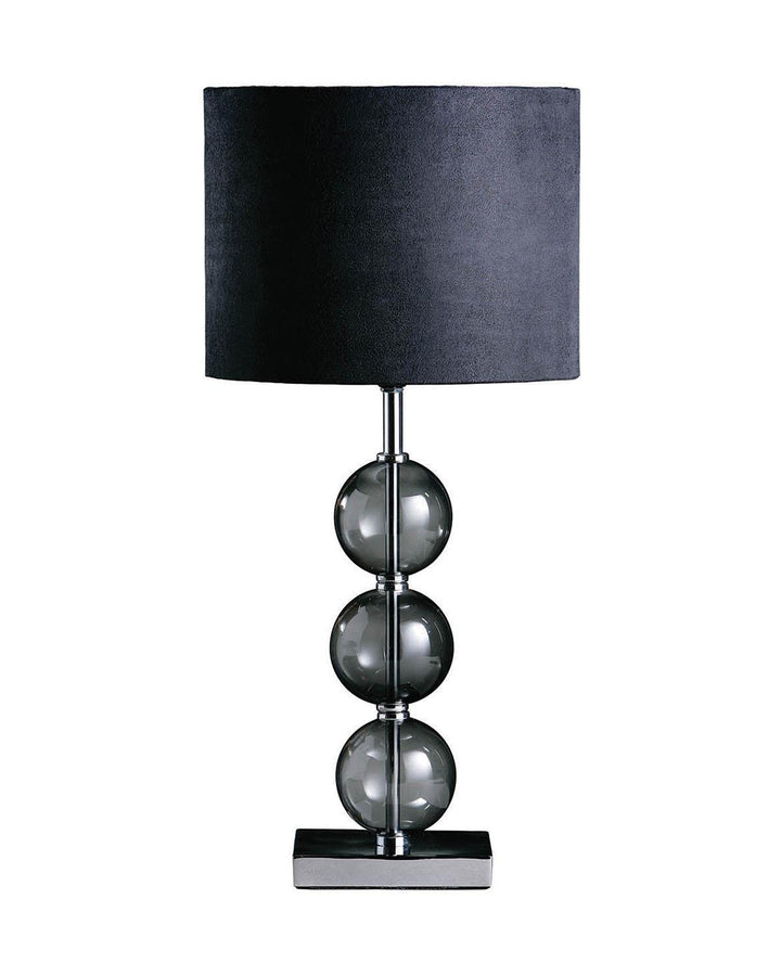 Black Orb Montreal Chrome Table Lamp - Ideal