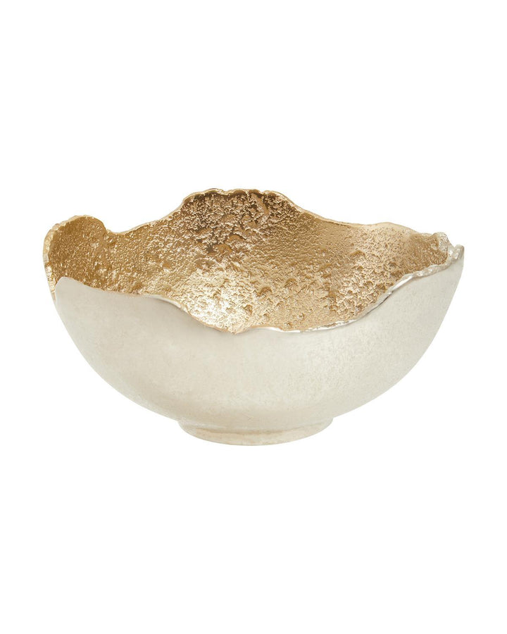 Killin Asymmetric Metallic Decorative Bowl (Small) - Ideal